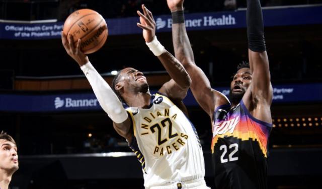 开云体育中国-告别肿块成功复出 勒韦尔步行者首秀砍13+7